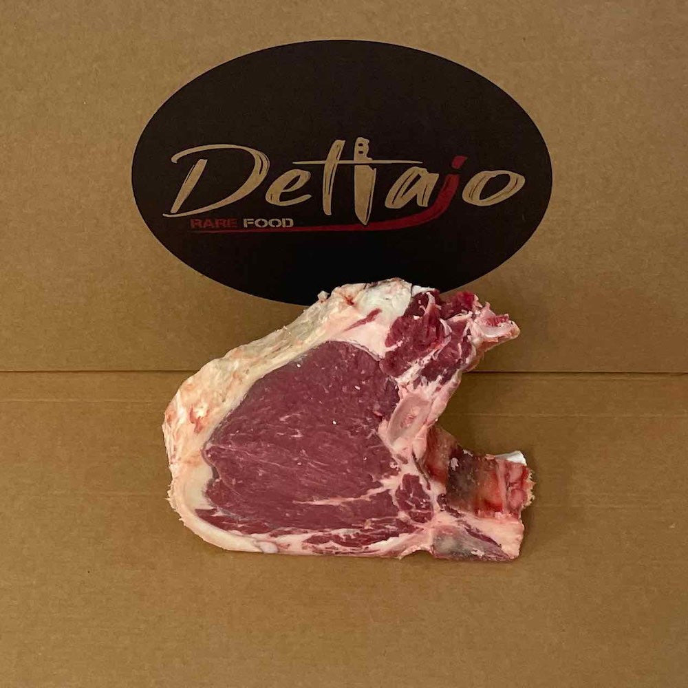 Costata / T-bone di Bovino "La semplice" selezione Dettajo vista superiore