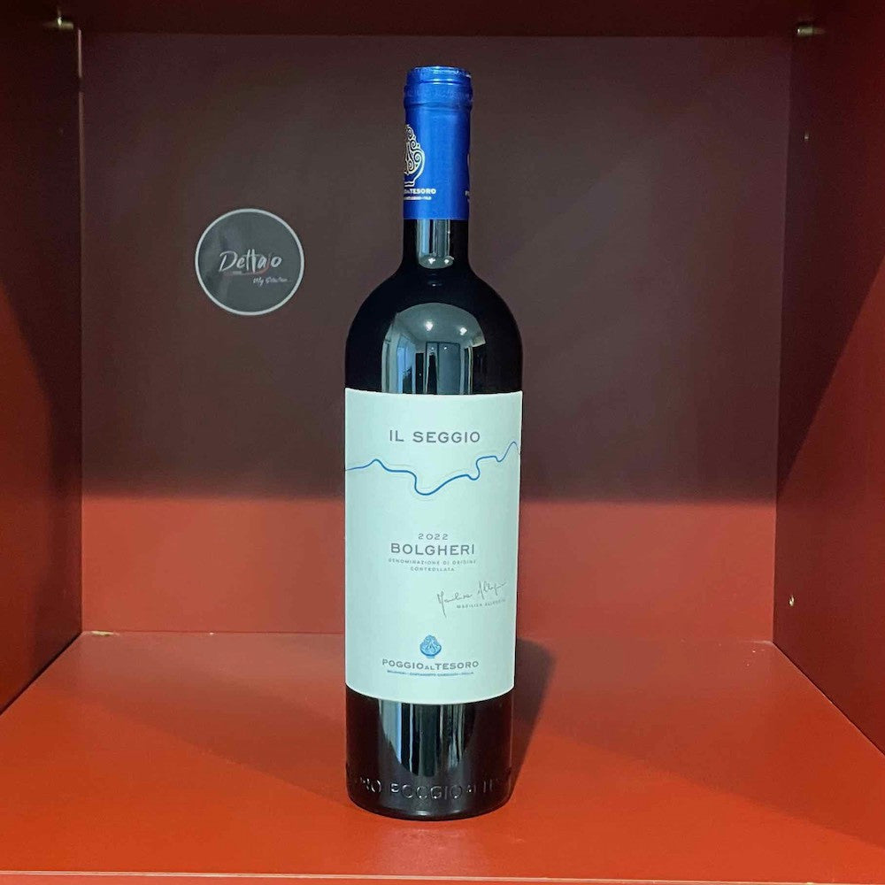 Bolgheri Rosso D.O.C. "Il Seggio" 2022 vista frontale