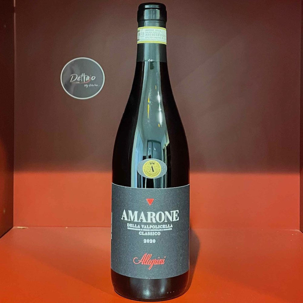 Amarone della Valpolicella Classico D.O.C.G. 2020 Allegrini vista frontale