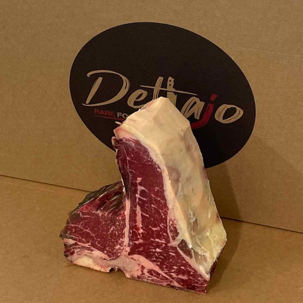 T-bone di Yugena vista inclinata