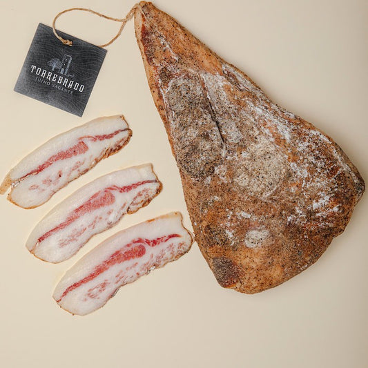 Guanciale di maiale stagionato Torrebrado