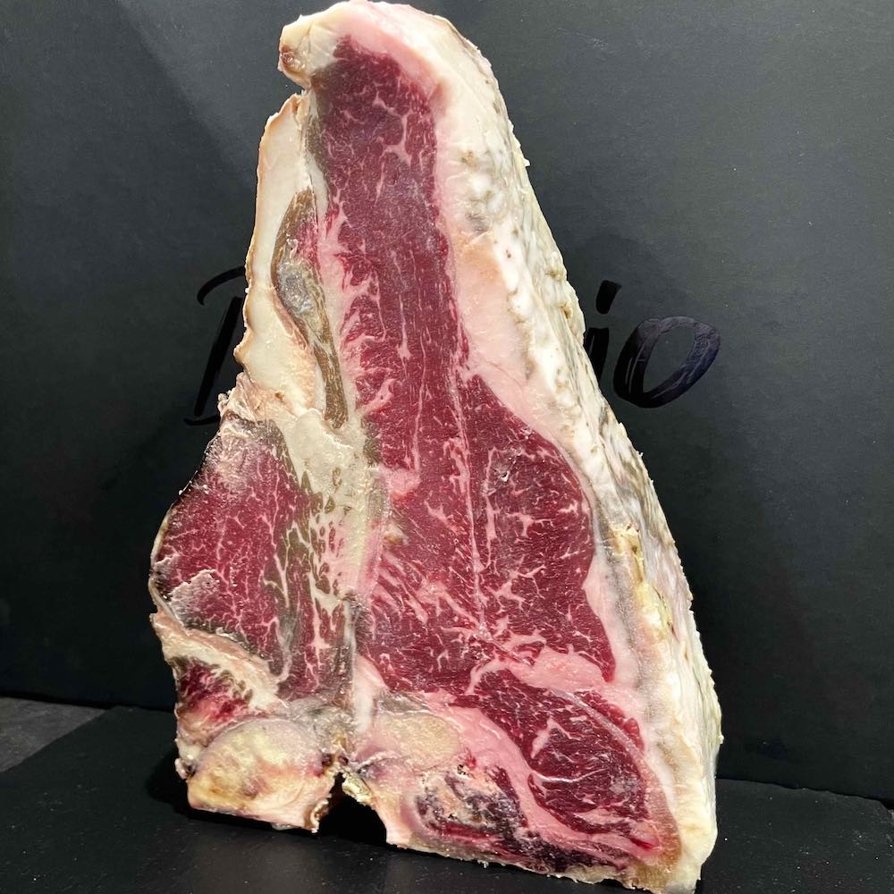 T-Bone di Black Angus Italia "La Presidenziale" Dry Aged vista inclinata