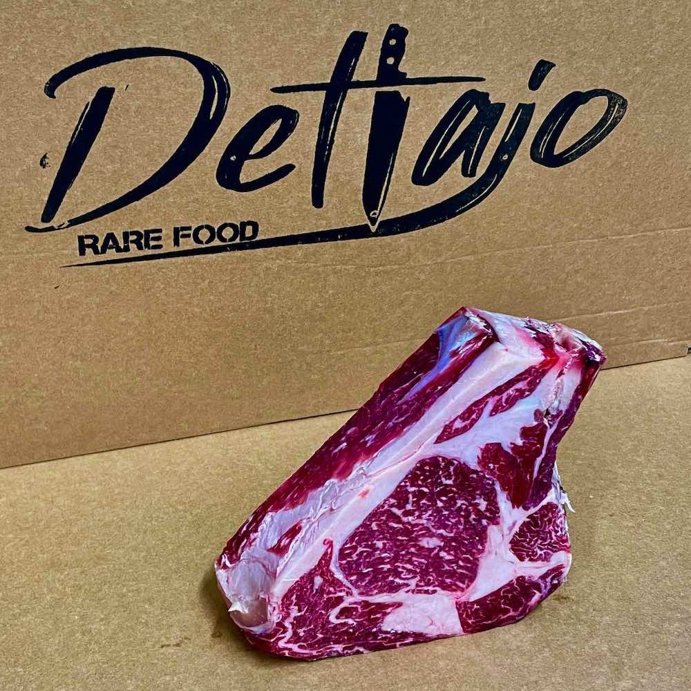 Ribeye di Manzetta prussiana® vista inclinata