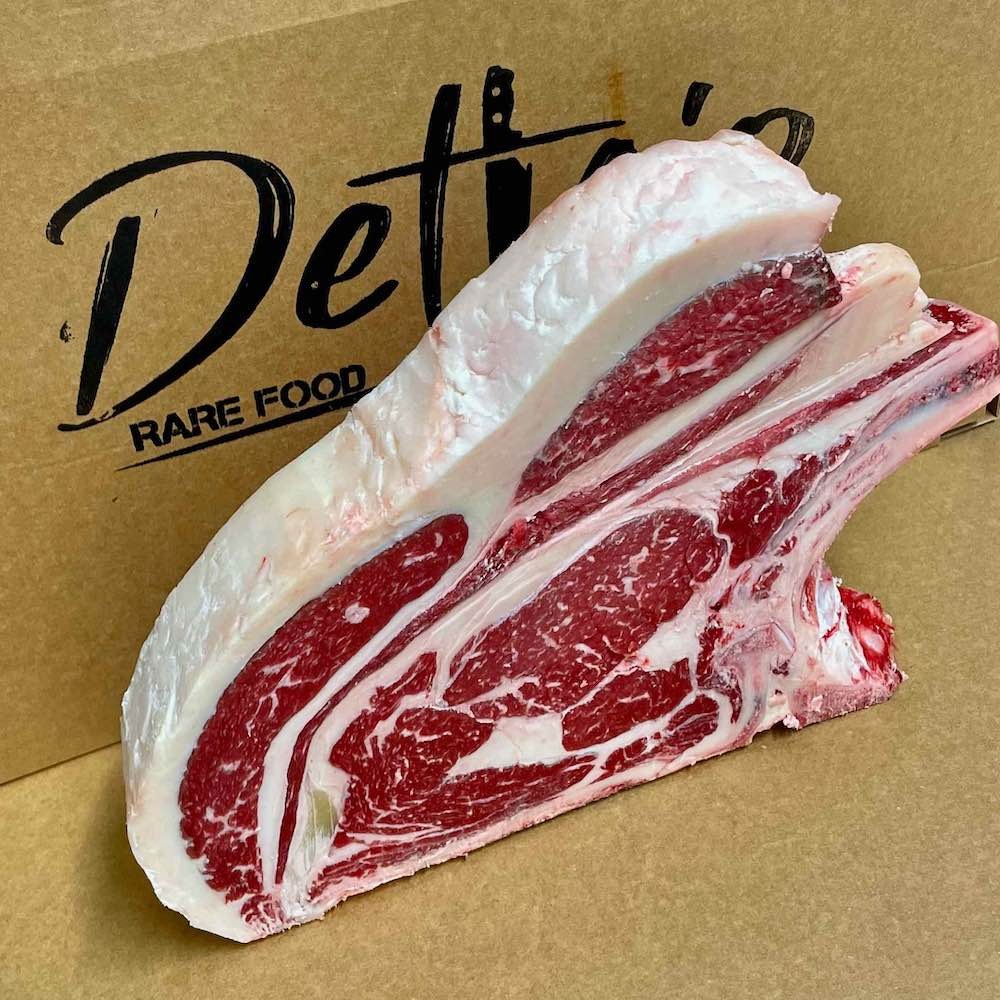 Costata di Black Angus Spagna vista inclinata