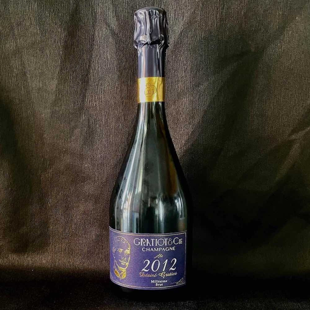 CHAMPAGNE BRUT DESIRE' GRATIOT MILLESIME 2012 - GRATIOT E CIE vista frontale