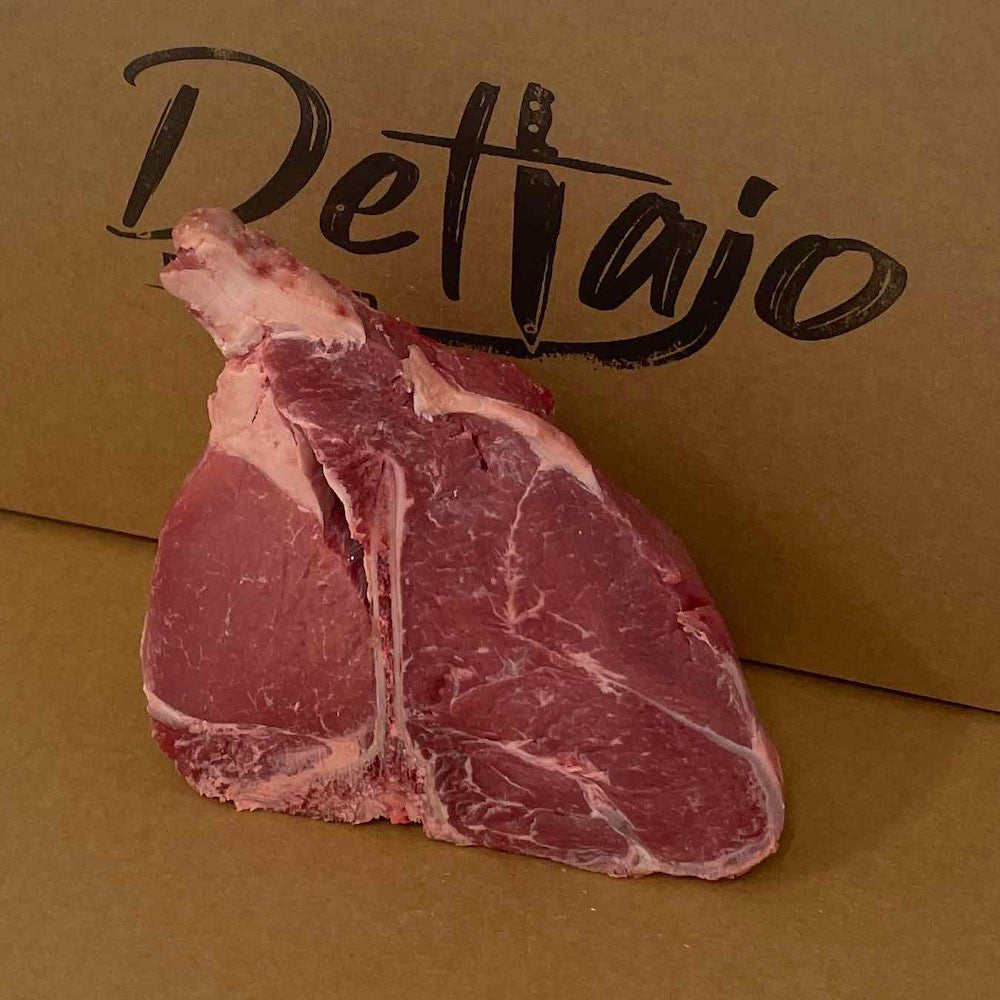 T-bone di Ternera Asturiana IGP vista inclinata