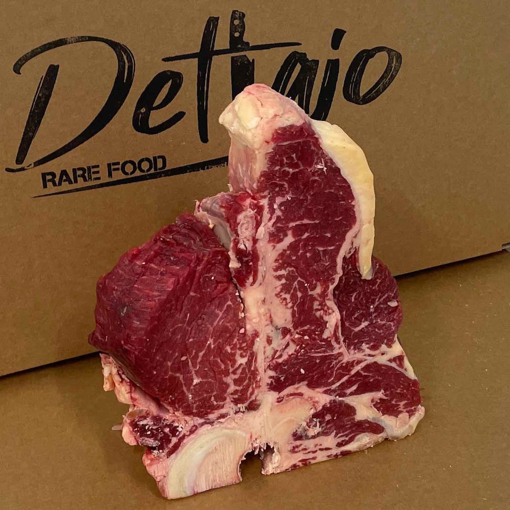T-Bone di Minhota vista inclinata