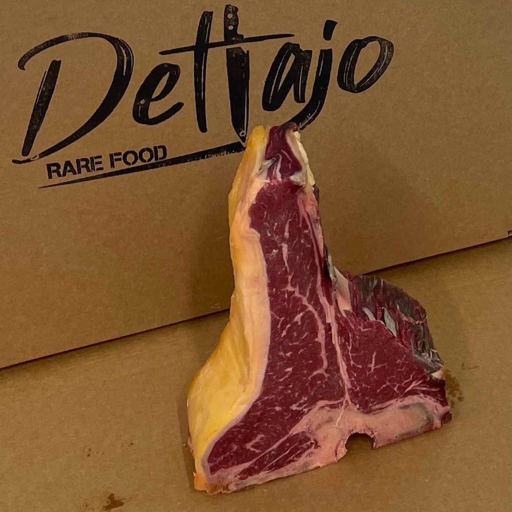 T-Bone di Maronesa vista inclinata