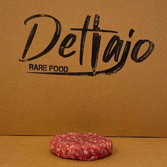 Hamburger di bovino ricetta Dettajo 2x200 gr vista frontale