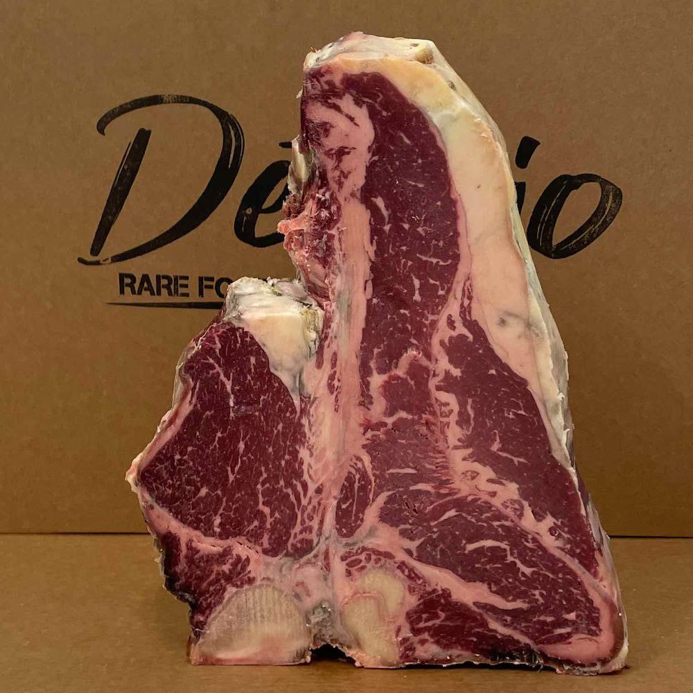 T-bone di Normande vista frontale