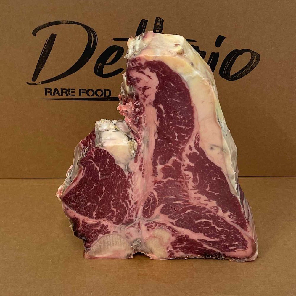 T-bone di Normande vista sopra