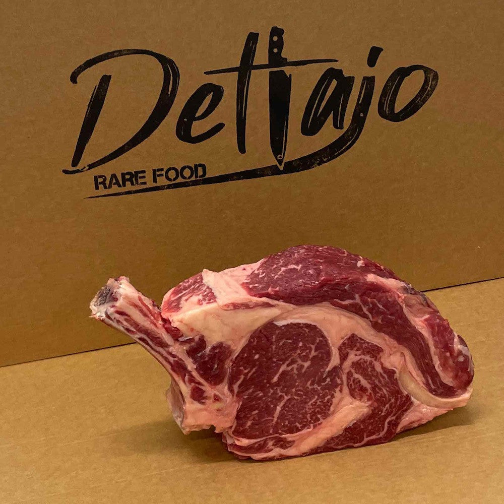 Cowboy Steak di Frisona vista laterale