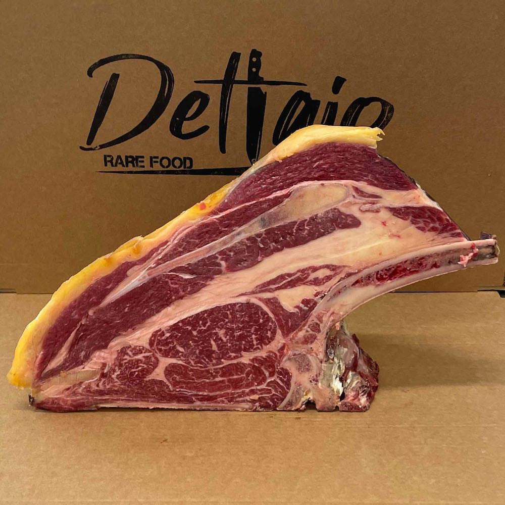 Costata di Maronesa "OLD SPECIAL BEEF" vista inclinata