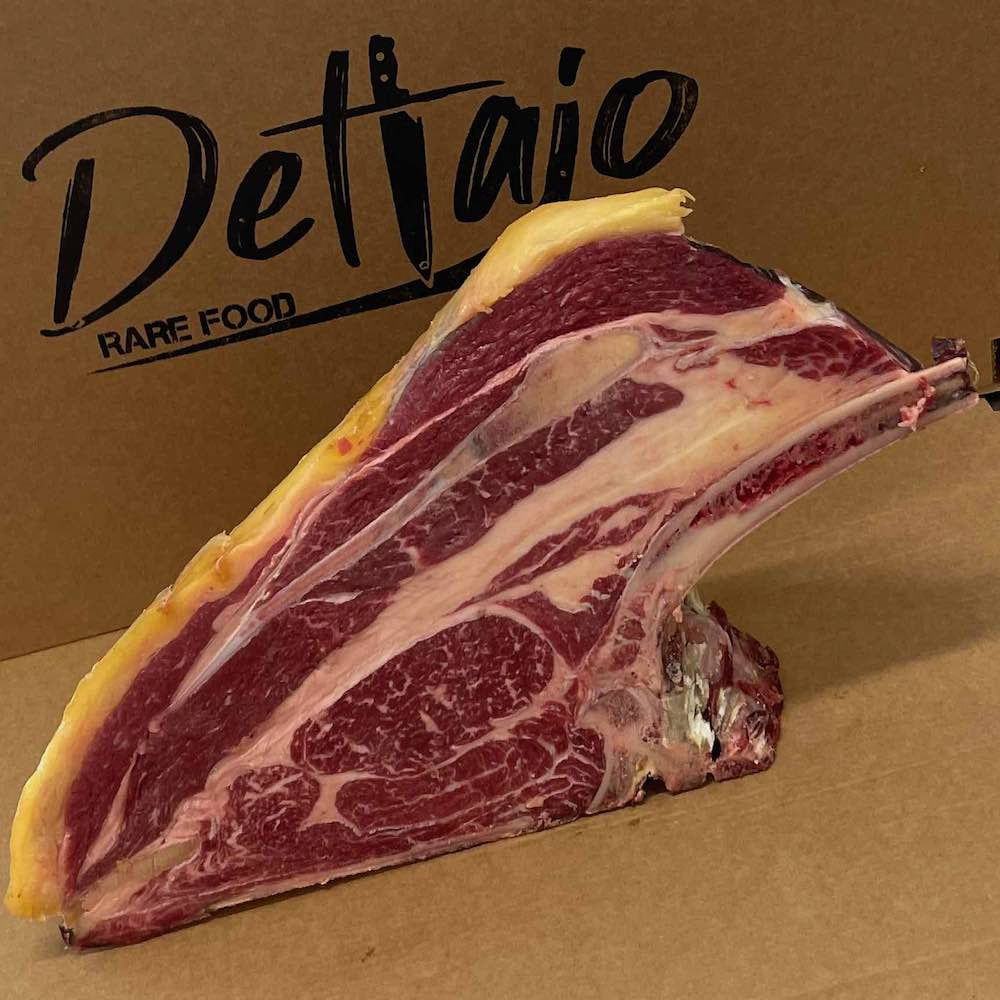 Costata di Maronesa "OLD SPECIAL BEEF" vista laterale