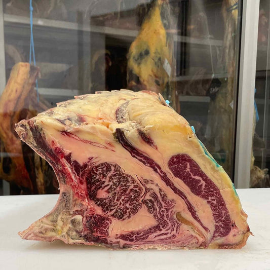 Simmental marezzatura tipo wagyu t-bone o costata