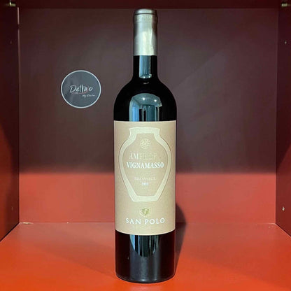Toscana I.G.T. "Amphora Vignamasso" 2022 vista frontale