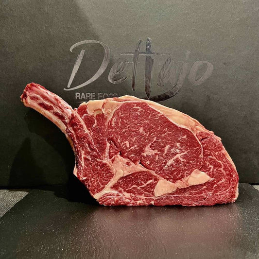 Cowboy Steak di Simmental Discarlux vista frontale