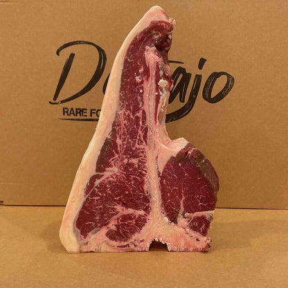 T-bone di Danese rossa vista frontale