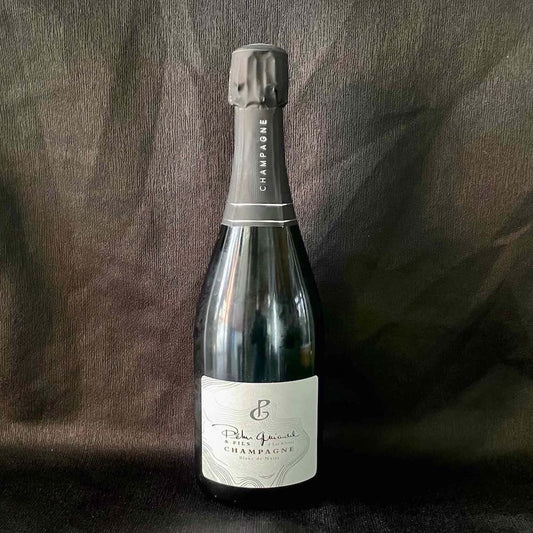 CHAMPAGNE BLANC DE NOIRS NATURE - PEHU GUIARDEL vista frontale