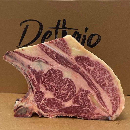 Costata di Buey di Wagyu full blood vista frontale